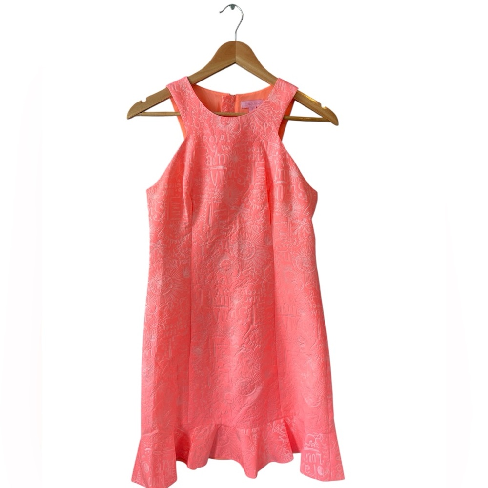 Lilly Pulitzer PEACHY PINK Mini Dress